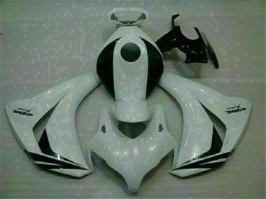 Custom 2008-2011 White Honda CBR1000RR Motorcycle Fairings