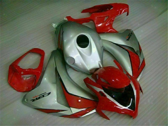 Custom 2008-2011 Red Silver Honda CBR1000RR Motorbike Fairing Custom 2008-2011 Red Silver Honda CBR1000RR Motorbike Fairing