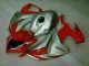 Custom 2008-2011 Red Silver Honda CBR1000RR Motorbike Fairing Custom 2008-2011 Red Silver Honda CBR1000RR Motorbike Fairing