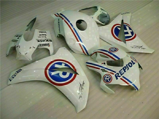 Custom 2008-2011 White Blue Repsol Honda CBR1000RR Bike Fairing Custom 2008-2011 White Blue Repsol Honda CBR1000RR Bike Fairing