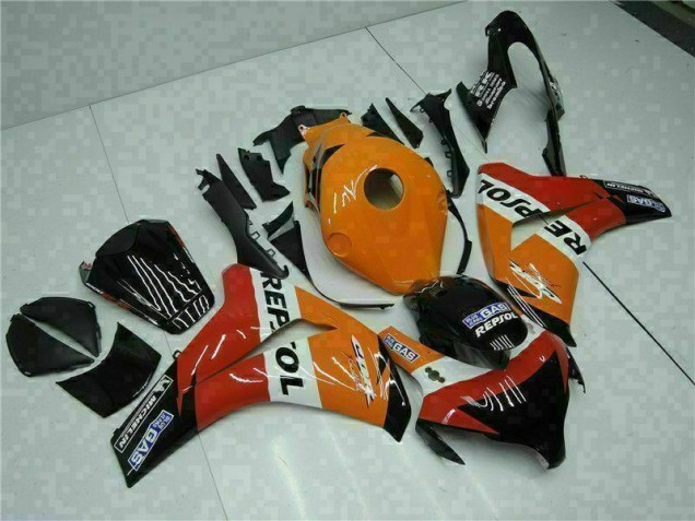 Custom 2008-2011 Orange Repsol Honda CBR1000RR Bike Fairing Kit Custom 2008-2011 Orange Repsol Honda CBR1000RR Bike Fairing Kit