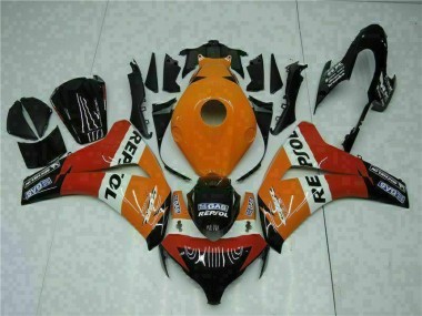 Aftermarket 2008-2011 Honda CBR1000RR Motorcycle Fairings MF1385 - Orange
