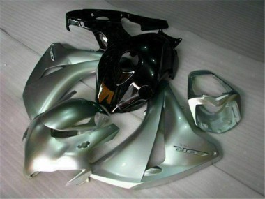 Aftermarket 2008-2011 Silver Black Honda CBR1000RR Motor Fairings