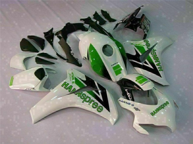 Custom 2008-2011 Green White Honda CBR1000RR Motorcycle Fairings Kit Custom 2008-2011 Green White Honda CBR1000RR Motorcycle Fairings Kit