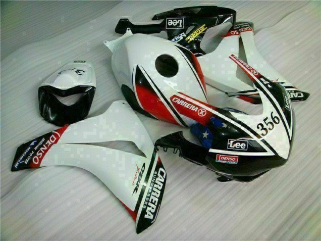 Custom 2008-2011 White Black Honda CBR1000RR Motorcylce Fairings & Plastics Custom 2008-2011 White Black Honda CBR1000RR Motorcylce Fairings & Plastics