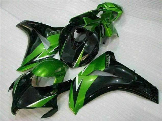 Custom 2008-2011 Green Black Honda CBR1000RR Motorbike Fairings Custom 2008-2011 Green Black Honda CBR1000RR Motorbike Fairings