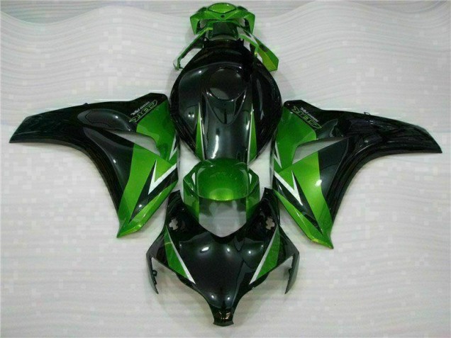 Custom 2008-2011 Green Black Honda CBR1000RR Motorbike Fairings Custom 2008-2011 Green Black Honda CBR1000RR Motorbike Fairings