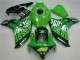 Aftermarket 2008-2011 Green Honda CBR1000RR Motorbike Fairing