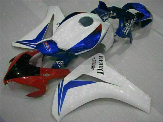 Custom 2008-2011 White Blue Honda CBR1000RR Motorcycle Fairings Kits Custom 2008-2011 White Blue Honda CBR1000RR Motorcycle Fairings Kits