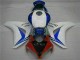 Custom 2008-2011 White Blue Honda CBR1000RR Motorcycle Fairings Kits Custom 2008-2011 White Blue Honda CBR1000RR Motorcycle Fairings Kits