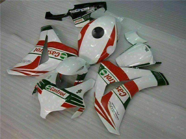 Custom 2008-2011 White Red Honda CBR1000RR Motorcycle Replacement Fairings Custom 2008-2011 White Red Honda CBR1000RR Motorcycle Replacement Fairings