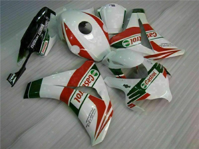Custom 2008-2011 White Red Honda CBR1000RR Motorcycle Replacement Fairings Custom 2008-2011 White Red Honda CBR1000RR Motorcycle Replacement Fairings