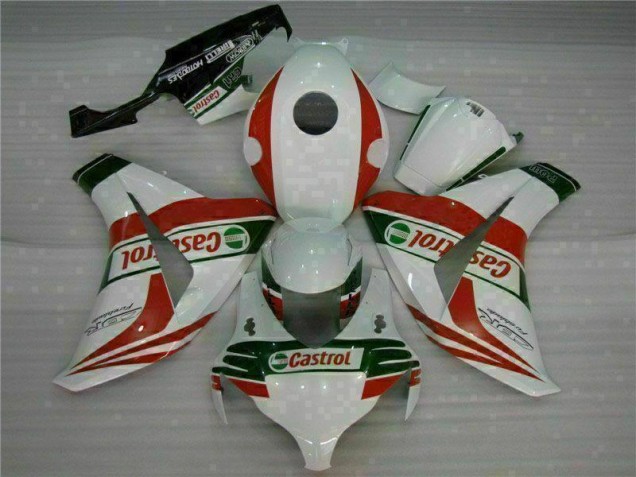 Custom 2008-2011 White Red Honda CBR1000RR Motorcycle Replacement Fairings Custom 2008-2011 White Red Honda CBR1000RR Motorcycle Replacement Fairings