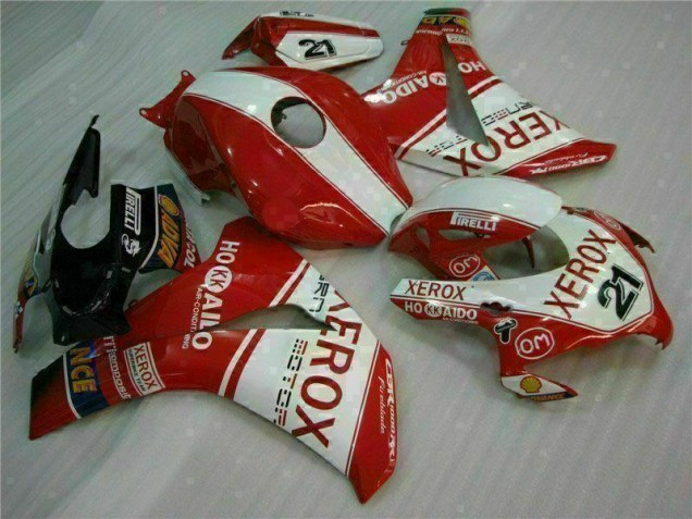 Custom 2008-2011 Red Xerox 21 Honda CBR1000RR Motorcycle Fairings Kit Custom 2008-2011 Red Xerox 21 Honda CBR1000RR Motorcycle Fairings Kit