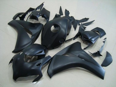 Custom 2008-2011 All Matte Black Honda CBR1000RR Bike Fairings