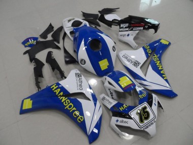 Custom 2008-2011 Blue Hannspree Honda CBR1000RR Motorcyle Fairings