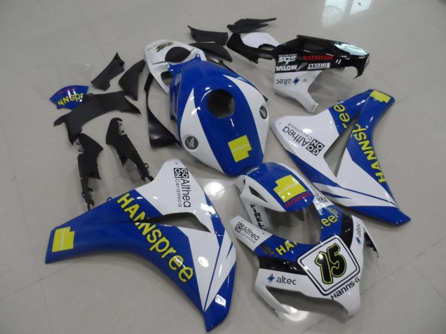 Custom 2008-2011 Blue Hannspree Honda CBR1000RR Motorcyle Fairings Custom 2008-2011 Blue Hannspree Honda CBR1000RR Motorcyle Fairings