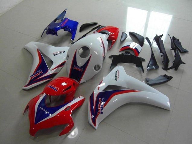 Aftermarket 2008-2011 HRC with Red Tail Honda CBR1000RR Motorcycle Fairings Kits