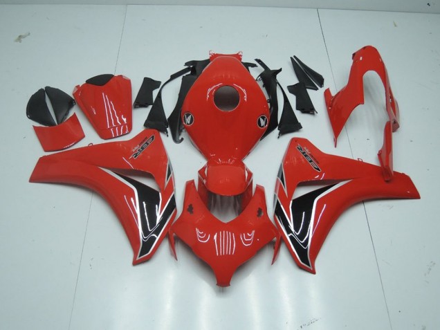 Custom 2008-2011 Red and Gold Black Honda CBR1000RR Motorbike Fairing