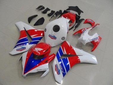 Custom 2008-2011 Red White TT Legends Honda CBR1000RR Motor Bike Fairings