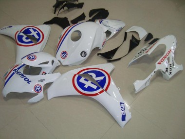 Aftermarket 2008-2011 White Repsol Honda CBR1000RR Motorcycle Fairing Kits