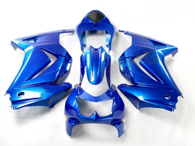 Custom 2008-2012 Blue Kawasaki EX250 Motorcycle Fairing Kits Custom 2008-2012 Blue Kawasaki EX250 Motorcycle Fairing Kits