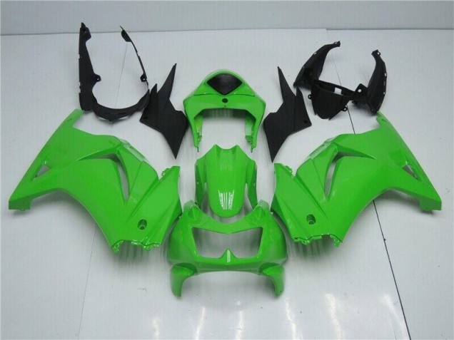 Custom 2008-2012 Green Kawasaki EX250 Motorcycle Fairing Kit Custom 2008-2012 Green Kawasaki EX250 Motorcycle Fairing Kit