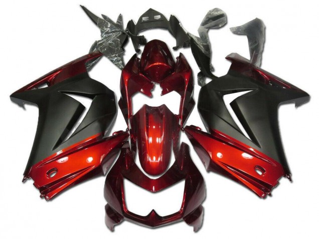 Custom 2008-2012 Red Grey Kawasaki EX250 Bike Fairing Custom 2008-2012 Red Grey Kawasaki EX250 Bike Fairing