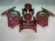 Aftermarket 2008-2012 Purple Red Kawasaki EX250 Replacement Motorcycle Fairings