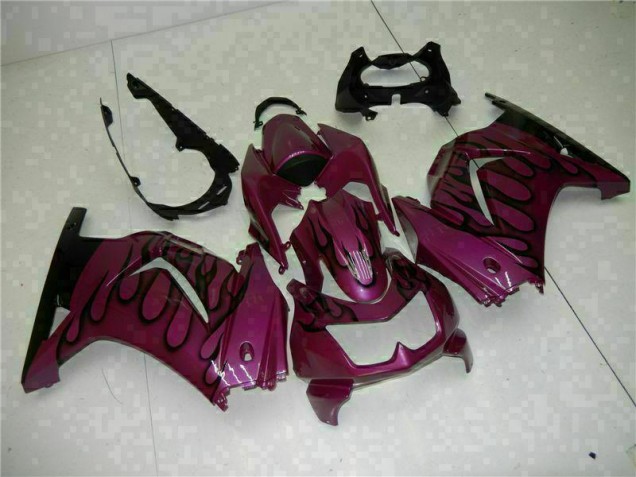 Custom 2008-2012 Purple Kawasaki EX250 Motorbike Fairing Kits Custom 2008-2012 Purple Kawasaki EX250 Motorbike Fairing Kits