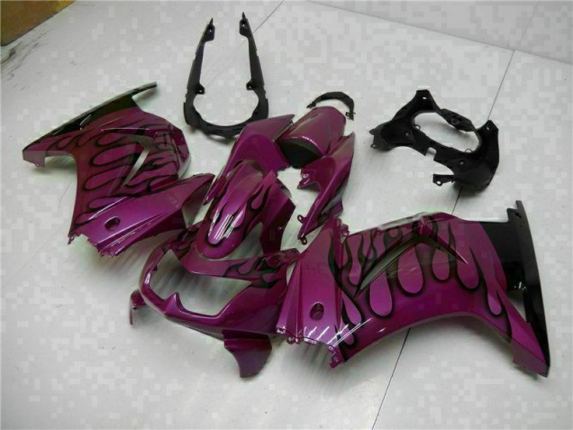 Custom 2008-2012 Purple Kawasaki EX250 Motorbike Fairing Kits Custom 2008-2012 Purple Kawasaki EX250 Motorbike Fairing Kits