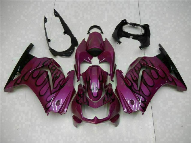 Custom 2008-2012 Purple Kawasaki EX250 Motorbike Fairing Kits Custom 2008-2012 Purple Kawasaki EX250 Motorbike Fairing Kits