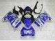 Custom 2008-2012 Black Blue Kawasaki EX250 Replacement Fairings Custom 2008-2012 Black Blue Kawasaki EX250 Replacement Fairings