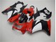 Custom 2008-2012 Red Black White Kawasaki EX250 Motorcycle Fairings