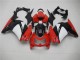 Custom 2008-2012 Red Black White Kawasaki EX250 Motorcycle Fairings