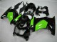 Custom 2008-2012 Black Green Kawasaki EX250 Motorbike Fairings Custom 2008-2012 Black Green Kawasaki EX250 Motorbike Fairings