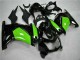 Custom 2008-2012 Black Green Kawasaki EX250 Motorbike Fairings Custom 2008-2012 Black Green Kawasaki EX250 Motorbike Fairings