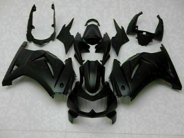Custom 2008-2012 Matte Black Kawasaki EX250 Motorcycle Fairing Kits Custom 2008-2012 Matte Black Kawasaki EX250 Motorcycle Fairing Kits