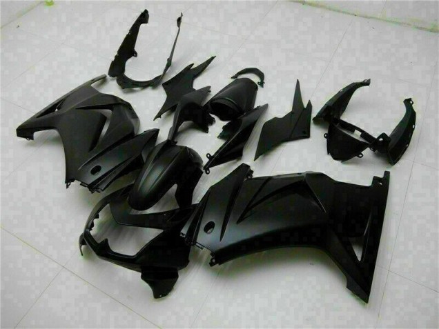 Custom 2008-2012 Matte Black Kawasaki EX250 Motorcycle Fairing Kits Custom 2008-2012 Matte Black Kawasaki EX250 Motorcycle Fairing Kits