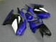 Custom 2008-2012 Blue White Black Ninja Kawasaki EX250 Motorbike Fairing