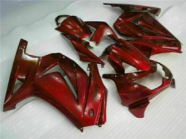 Custom 2008-2012 Red Ninja Kawasaki EX250 Bike Fairings Custom 2008-2012 Red Ninja Kawasaki EX250 Bike Fairings