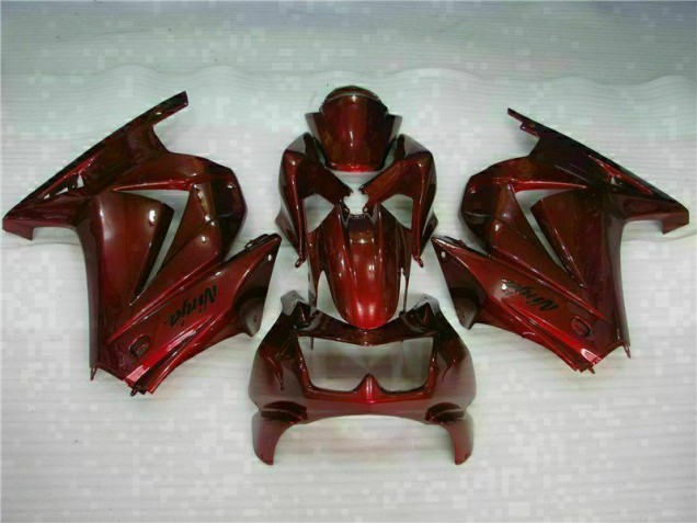 Custom 2008-2012 Red Ninja Kawasaki EX250 Bike Fairings Custom 2008-2012 Red Ninja Kawasaki EX250 Bike Fairings