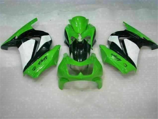Custom 2008-2012 Green Black Ninja Kawasaki EX250 Motorbike Fairing Custom 2008-2012 Green Black Ninja Kawasaki EX250 Motorbike Fairing