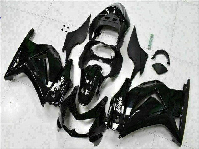 Custom 2008-2012 Black Ninja Kawasaki EX250 Bike Fairing Kit Custom 2008-2012 Black Ninja Kawasaki EX250 Bike Fairing Kit