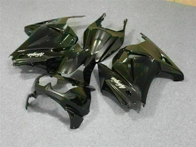 Custom 2008-2012 Black Kawasaki EX250 Motorcyle Fairings & Bodywork Custom 2008-2012 Black Kawasaki EX250 Motorcyle Fairings & Bodywork