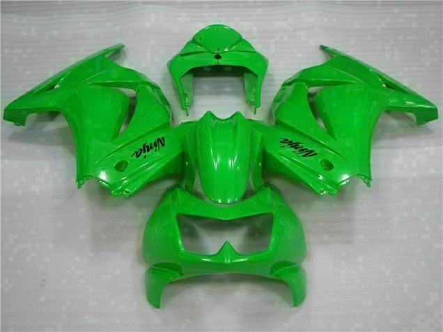Custom 2008-2012 Green Ninja Kawasaki EX250 Motorcycle Fairings Custom 2008-2012 Green Ninja Kawasaki EX250 Motorcycle Fairings