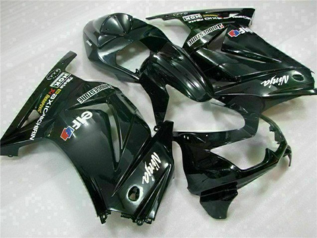 Custom 2008-2012 Black Kawasaki EX250 Motorcycle Fairing Custom 2008-2012 Black Kawasaki EX250 Motorcycle Fairing