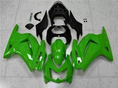 Aftermarket 2008-2012 Green Black Ninja Kawasaki EX250 Motorcycle Fairing Kits