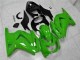Custom 2008-2012 Green Black Ninja Kawasaki EX250 Motorcycle Fairing Kits Custom 2008-2012 Green Black Ninja Kawasaki EX250 Motorcycle Fairing Kits