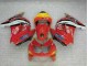 Custom 2008-2012 Red Yellow Kawasaki EX250 Motorcycle Fairing Kit